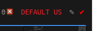 Unsaved Session Indicator